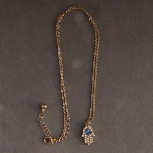 Hamsa necklace